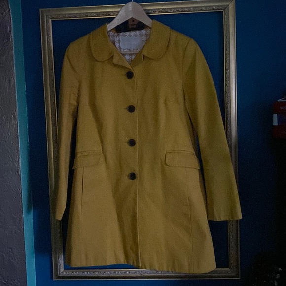 Yellow Spring Swing Coat - Picture 2 of 8
